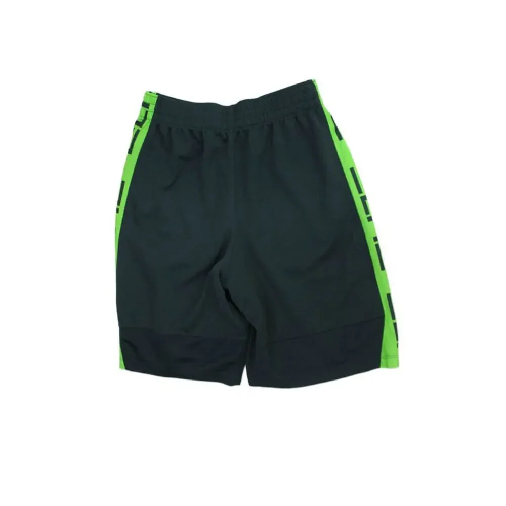 Nike Childrens Boys Pull On Basketball Shorts Green Size Large